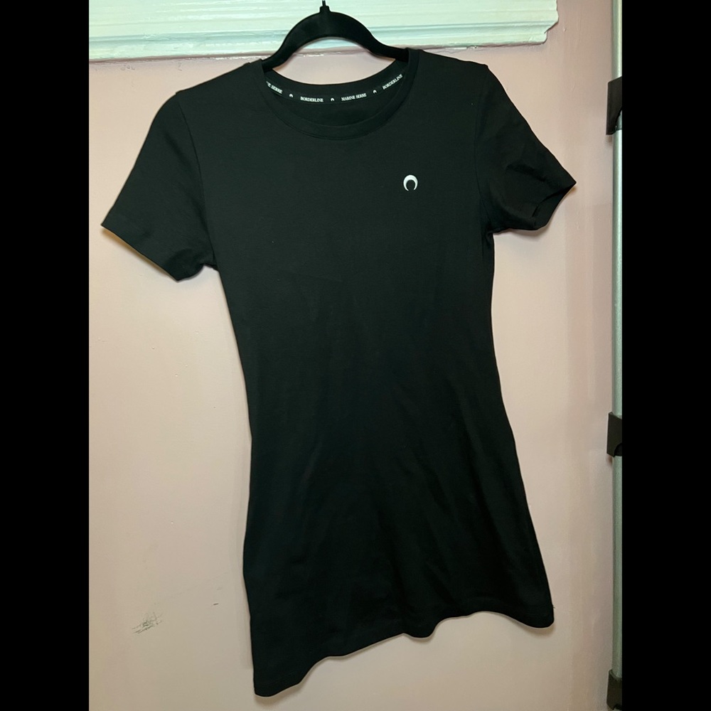 Marine Serre T-shirt dress (organic cotton)